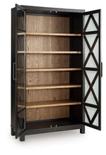 Load image into Gallery viewer, Christop - Accent Cabinet - Black / Brown