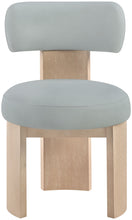 Load image into Gallery viewer, Atelier - Vegan Leather Upholstered Dining Chair (Set of 2) - Painted Natural Frame