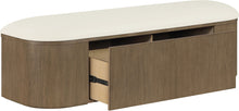 Load image into Gallery viewer, Velden - Upholstered Storage Bench With Stained Brown Base