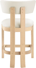 Load image into Gallery viewer, Lavrin - Vegan Leather Counter Stool (Set of 2) - Natural Base