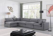 Load image into Gallery viewer, Comfy - 5 Piece Velvet Modular Sectional