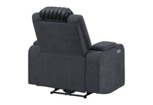 Load image into Gallery viewer, U8000 - Power Recliner With Power Headrest & LED Light - Black