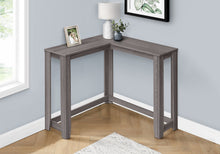 Load image into Gallery viewer, Corner Accent Console Table For Entryway, Unique Design Contemporary & Modern