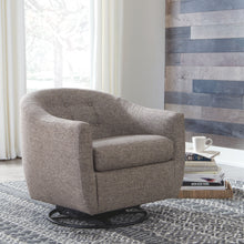 Load image into Gallery viewer, Upshur - Swivel Glider Accent Chair - Taupe