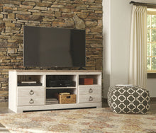 Load image into Gallery viewer, Willowton - TV Stand With Fireplace Option