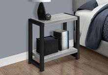 Load image into Gallery viewer, Accent Side Table, Narrow, Small, 2 Tier, Contemporary And Modern