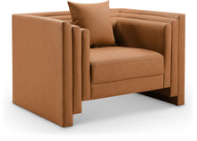 Load image into Gallery viewer, Everett - Vegan Leather Upholstered Chair