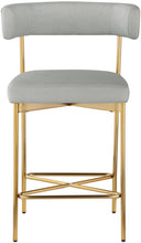 Load image into Gallery viewer, Rivage - Durable Stool With Gold Frame (Set of 2)
