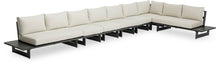 Load image into Gallery viewer, Maldives - 7 Piece Water Resistant Outdoor Patio Modular Sectional With Gray Base