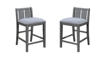 Load image into Gallery viewer, Graham - 3 Piece Small Space Counter Height Dining Table With Shelves And 2 Chairs (Set of 3)