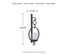 Load image into Gallery viewer, Ogaleesha - Wall Sconce - Brown