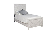 Load image into Gallery viewer, Galaxy Home Denver Twin Bed in Rustik Oak
