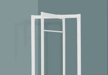 Load image into Gallery viewer, Coat Rack, Hall Tree, Free Standing, Hanging Bar, Entryway, For Contemporary & Modern - White