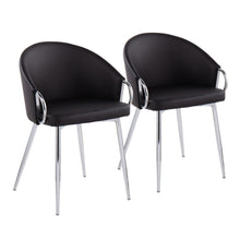 Load image into Gallery viewer, Claire - Contemporary / Glam Stylish Design Chair (Set of 2)