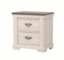 Load image into Gallery viewer, Crown Mark Furniture Leighton 2 Drawer Nightstand in White image