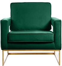 Load image into Gallery viewer, Noah - Accent Chair with Gold Legs