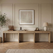 Load image into Gallery viewer, Avro - Solid Wood And Oak Veneer Desk