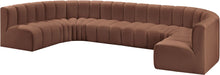 Load image into Gallery viewer, Arc - Faux Leather Modular U-Shaped Sectional