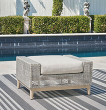 Load image into Gallery viewer, Seton Creek - Ottoman With Cushion - Gray