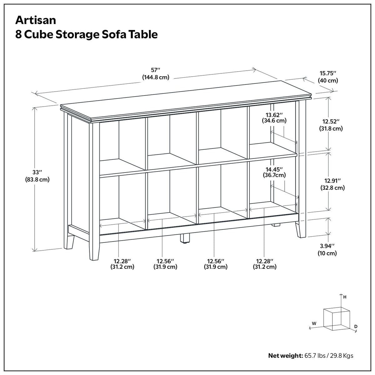 Artisan - Cube Storage - Ego Home Furniture