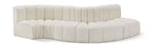 Load image into Gallery viewer, Arc - Faux Leather 5 Piece Modular Sofa