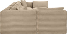 Load image into Gallery viewer, Shaggy - Fabric 7 Piece Modular U-Shaped Armless Sectional