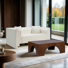 Load image into Gallery viewer, Everett - Vegan Leather Upholstered Loveseat