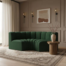 Load image into Gallery viewer, Arc - Boucle Fabric 3 Piece Modular U-Shaped Sofa
