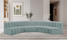 Load image into Gallery viewer, Arc - Faux Leather 6 Piece U-Shaped Modular Sofa