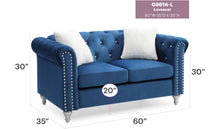 Load image into Gallery viewer, Stylish Contemporary Loveseat