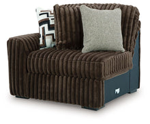 Load image into Gallery viewer, Midnight-Madness - LAF Corner Chair - Chocolate