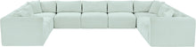 Load image into Gallery viewer, Shaggy - 9 Piece Modular U-Shaped Sectional