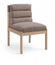 Load image into Gallery viewer, Eloura - Linen Textured Fabric Upholstered Dining Chair (Set of 2)