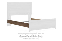 Load image into Gallery viewer, Broachmyn - Queen Panel Rails - Auburn