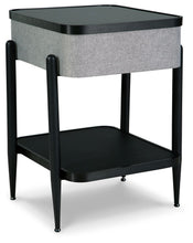 Load image into Gallery viewer, Jorvalee - Accent Table with Speaker - Gray / Black