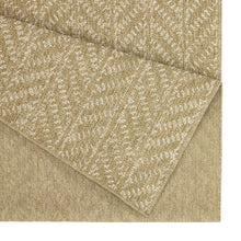 Load image into Gallery viewer, Earth - 5'3" X 7'3" Indoor, Outdoor Area Rug - Natural / White