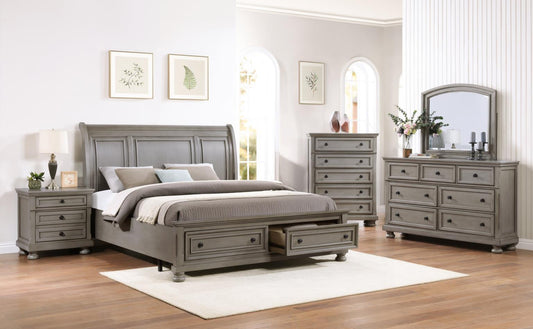 B070 - Nightstand - Light Gray