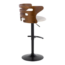 Load image into Gallery viewer, Cosi - Mid Century Modern Adjustable Barstool With Swivel With Rounded T Footrest (Set of 2)