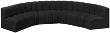 Load image into Gallery viewer, Arc - Boucle Fabric 6 Piece U-Shaped Modular Sofa
