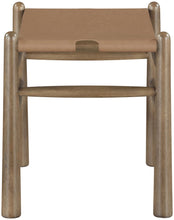 Load image into Gallery viewer, Santos - Faux Leather Upholstered Bench - Walnut Frame