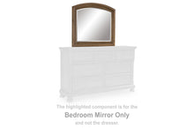 Load image into Gallery viewer, Feddinger - Bedroom Mirror - Medium Brown