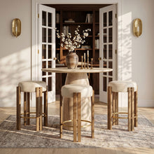 Load image into Gallery viewer, Harrison - Vegan Leather Counter Stool