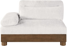 Load image into Gallery viewer, Turin - Chenille Fabric Upholstered Modular Arm Chair - Walnut Base