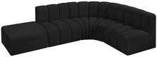 Load image into Gallery viewer, Arc - Boucle Fabric 5 Piece Corner Modular Sofa