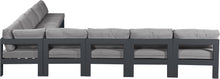 Load image into Gallery viewer, Nizuc - Outdoor Patio 9 Piece Modular Sectional With Gray Frame
