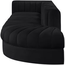 Load image into Gallery viewer, Rummi - Velvet Performance Fabric Upholstered 4 Piece Modular Sectional With Reverse Corner Chair