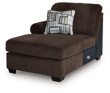 Load image into Gallery viewer, Kimlee - LAF Corner Chaise - Chocolate