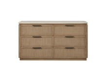 Load image into Gallery viewer, Trilogy - Dresser With Rope Drawer Fronts - Toffee