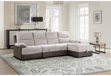 Load image into Gallery viewer, U3822 - Sectional With Pullout And USB - Beige / Brown