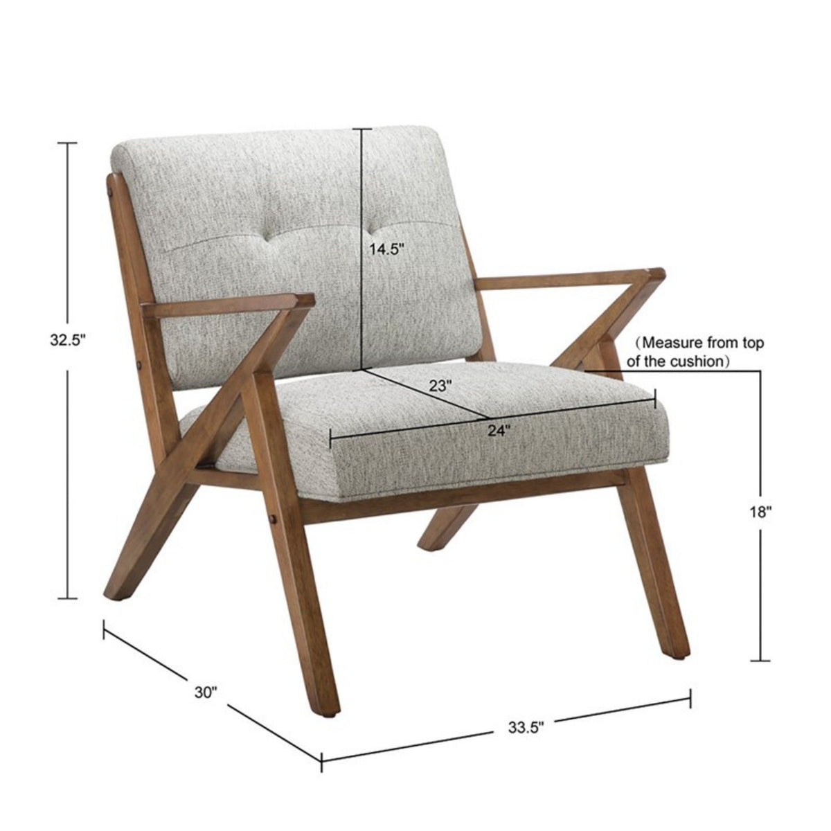 Rocket - Lounge Chair With Tufted Upholstery - Ego Home Furniture